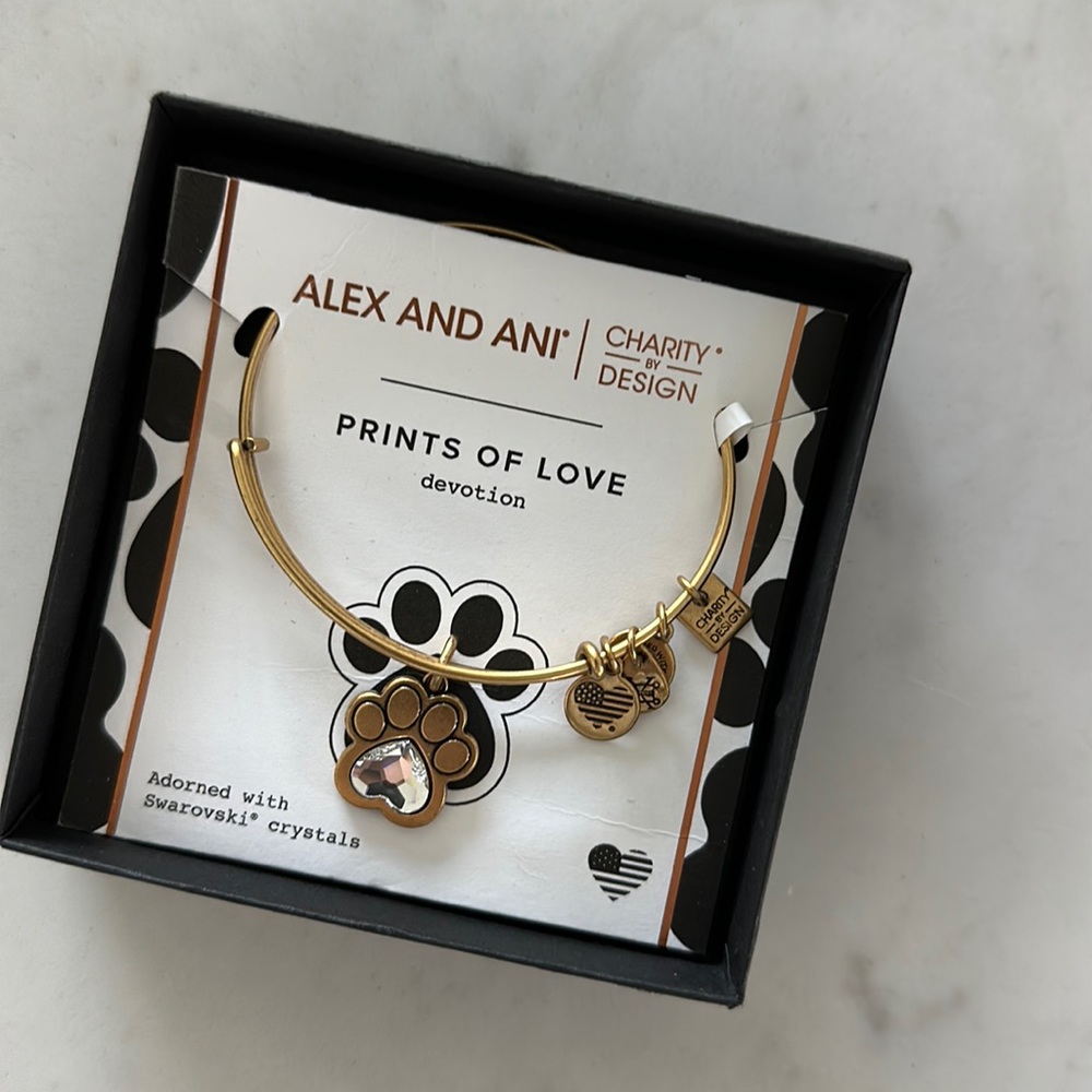 Alex and Ani Prints of Love Bracelet